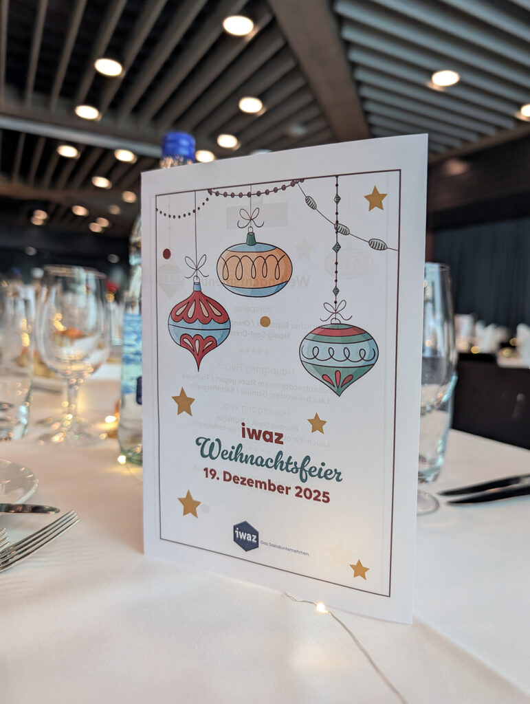 iwaz Weihnachtsfeier 2025