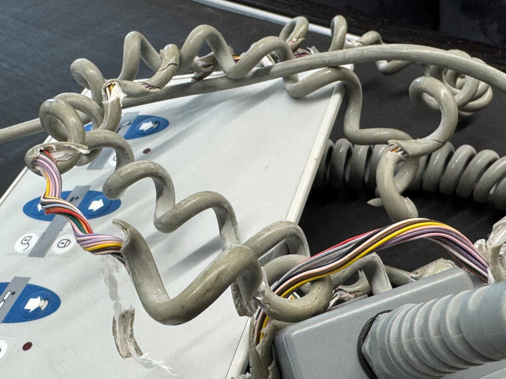 Defekte Spitalbettsteuerung