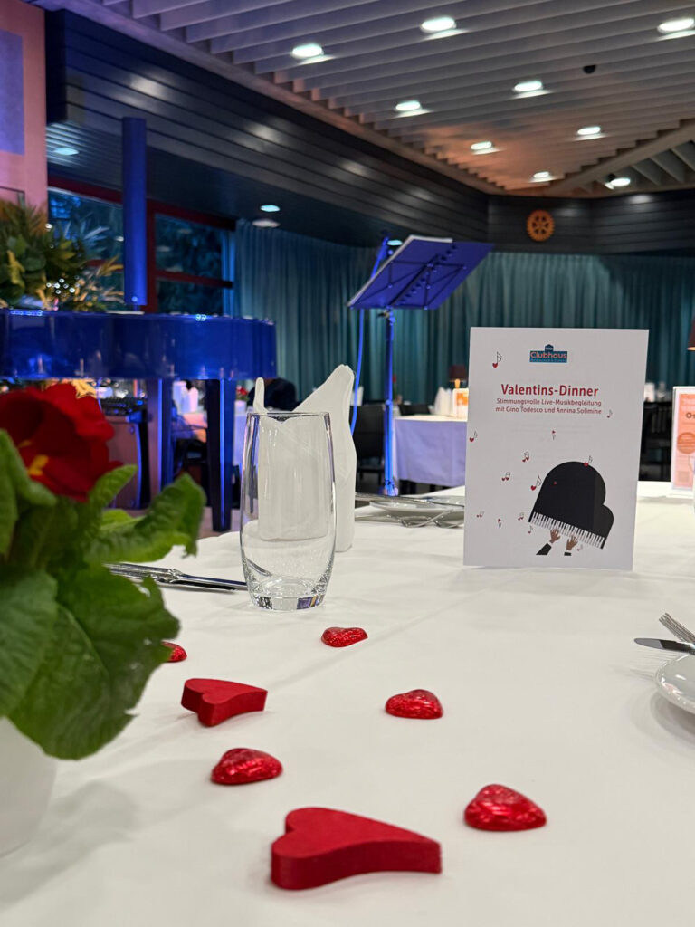Valentins-Dinner im iwaz Clubhaus