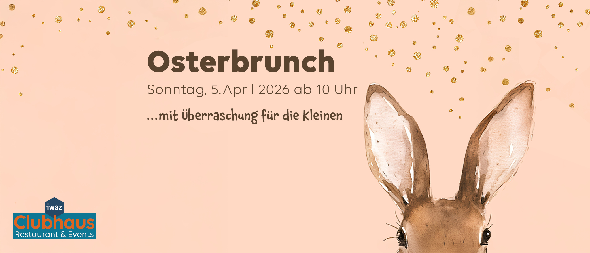 Osterbrunch im Clubhaus