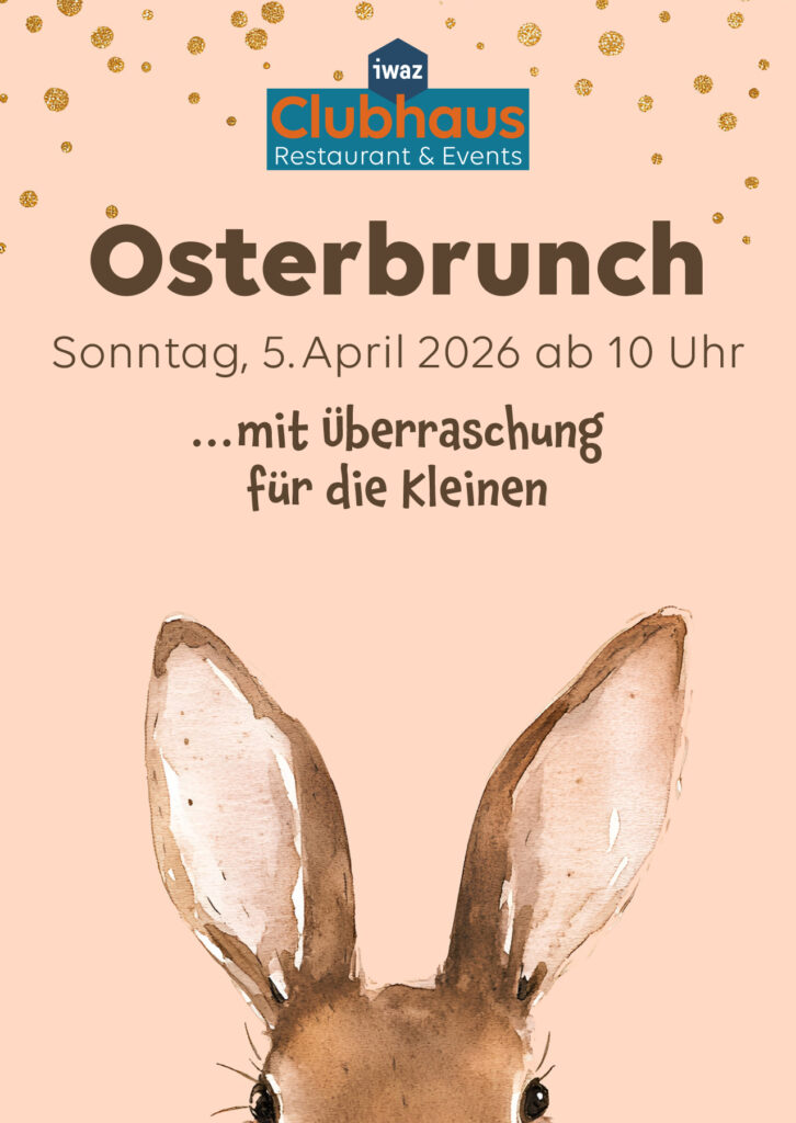Osterbrunch Restaurant iwaz Clubhaus