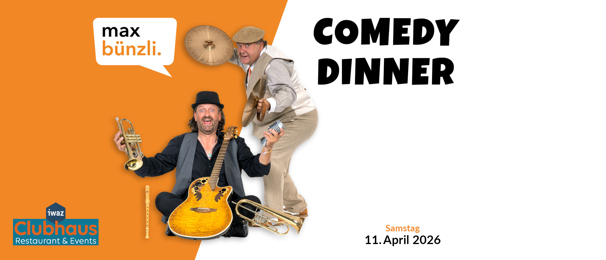 Max Bünzli Comedy-Dinner