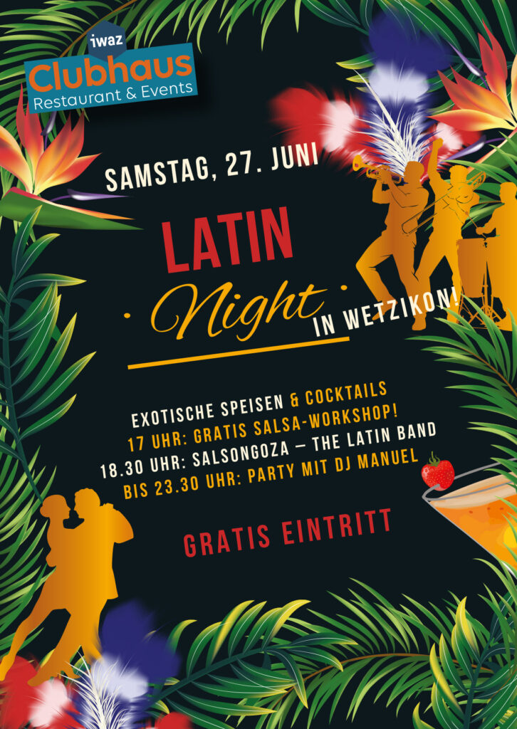 Latin Night im Clubhaus Wetzikon