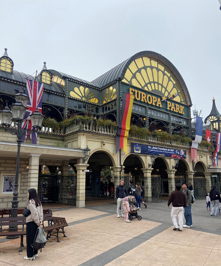 Europapark mit den iwaz Lernenden