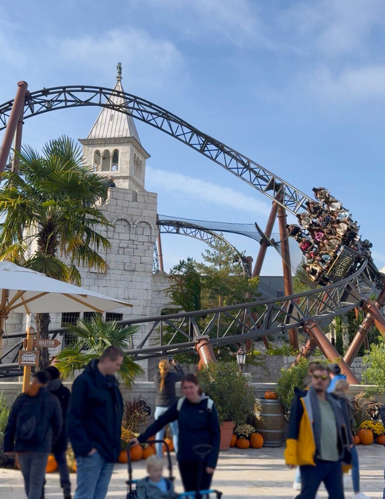 Europapark mit den iwaz Lernenden