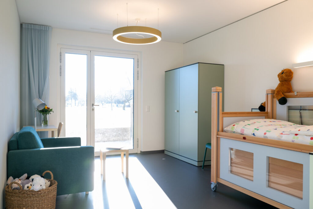 Flamingo Kinderhospiz Zimmer