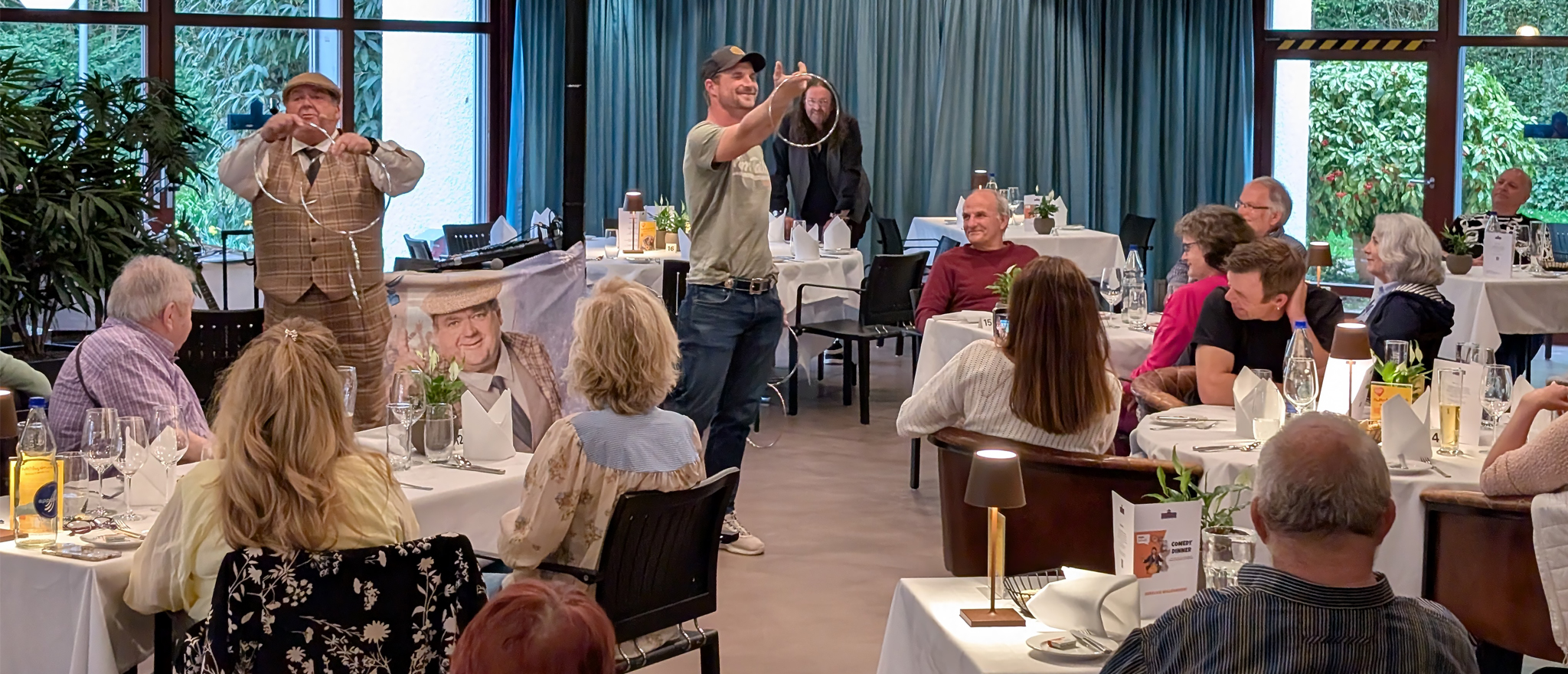 Ein Comedy Dinner voller Genuss und bester Unterhaltung