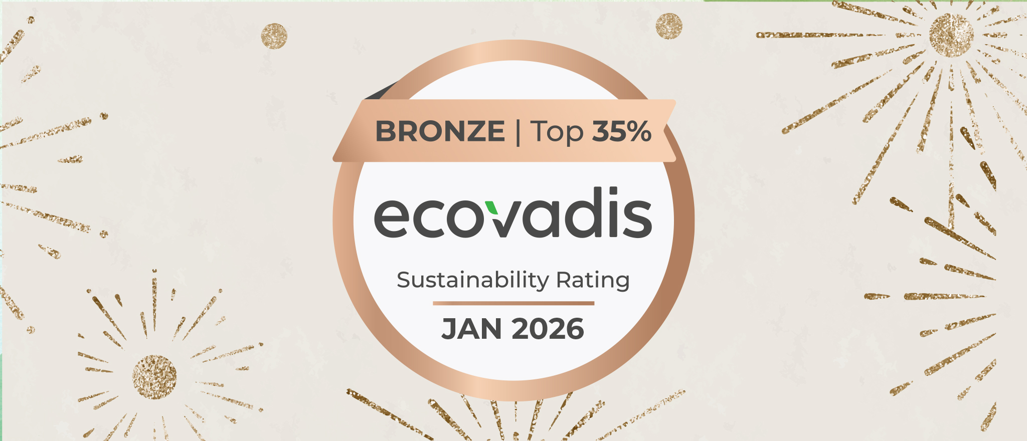 iwaz verbessert sich bei EcoVadis Nachhaltigkeits-Rating – Auszeichnung in Bronze