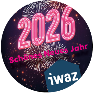 Schönes Neues Jahr wünscht Ihnen das iwaz Team